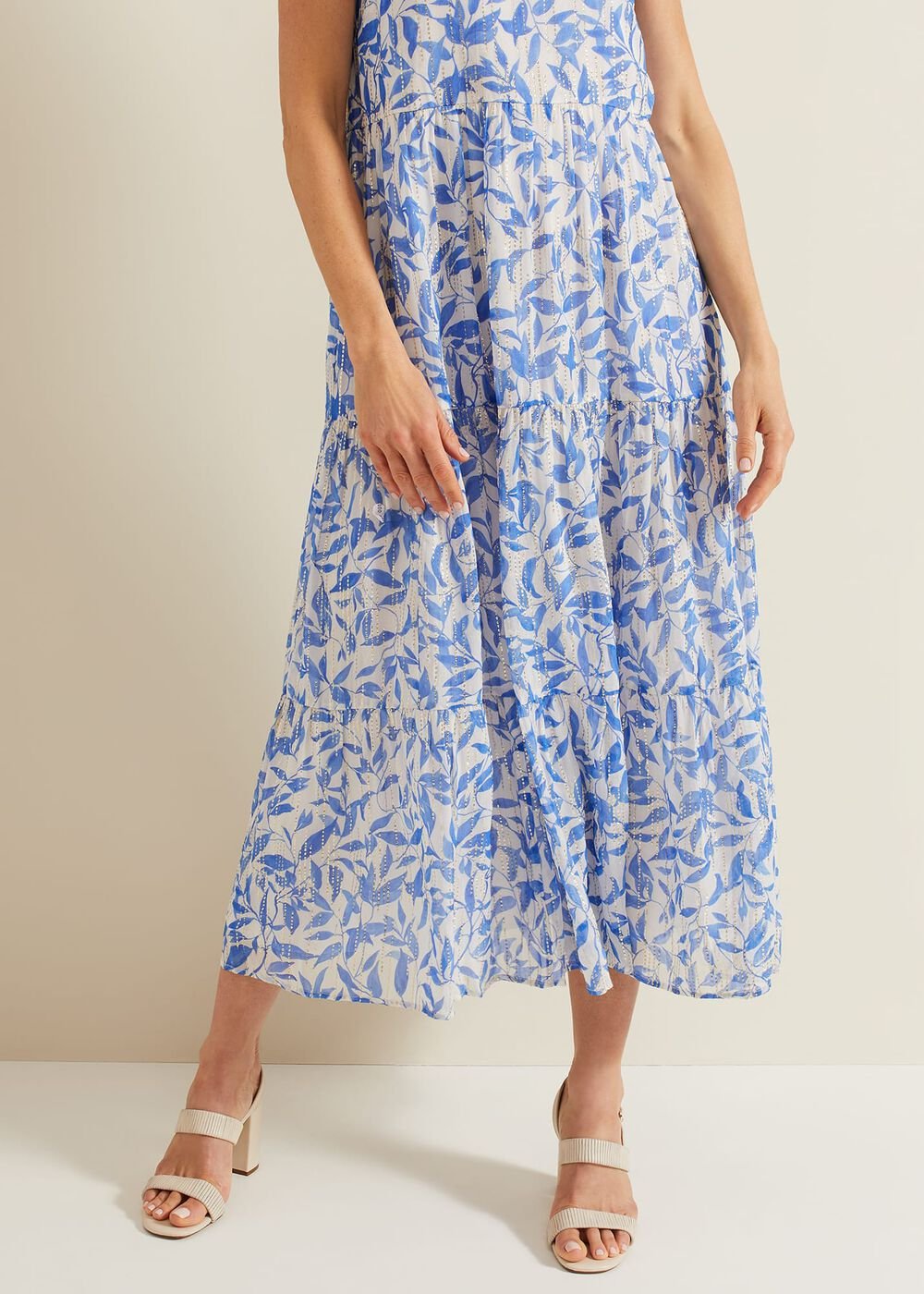 Sharron Sleeveless Midi Dress - Navy
