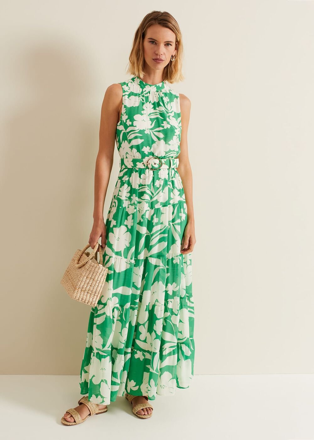Kara Print Maxi Dress - Multi-Coloured