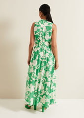 Petite Kara Print Maxi Dress - Multi-Coloured