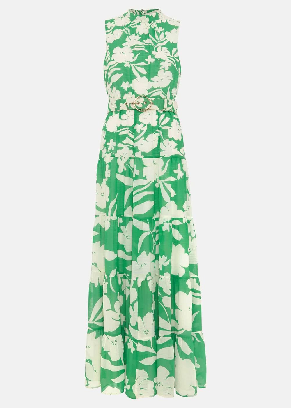 Petite Kara Print Maxi Dress - Multi-Coloured