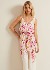 Ethel Floral Wide Leg Jumpsuit - Multi-Coloured