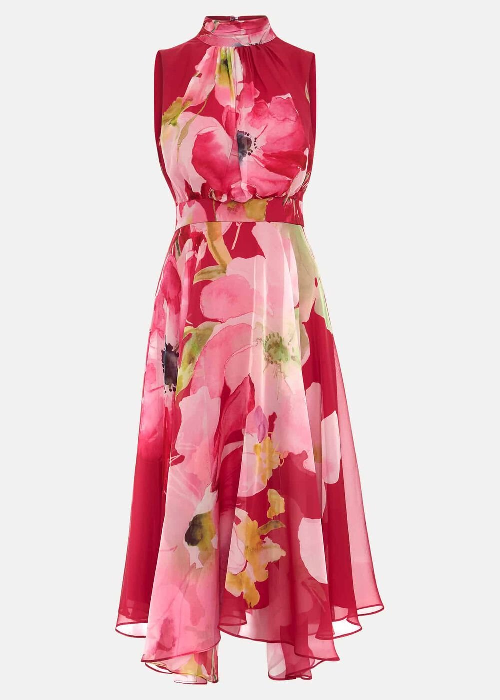 Petite Lucinda Floral Dress - Multi-Coloured