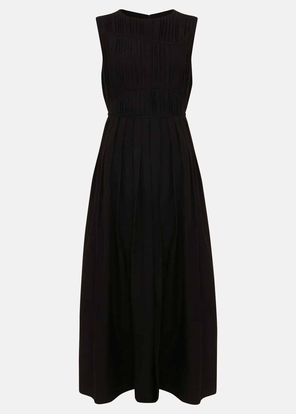 Nala Black Bodice Mini Dress - Black