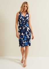Jackie Print Dress - Multi-Coloured