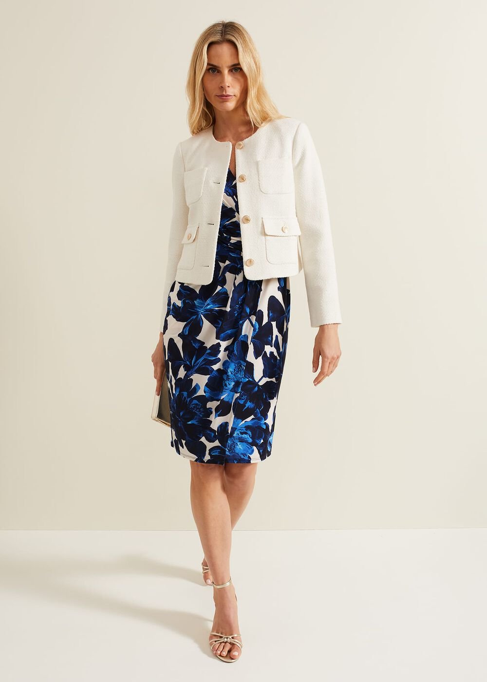 Jackie Print Dress - Multi-Coloured
