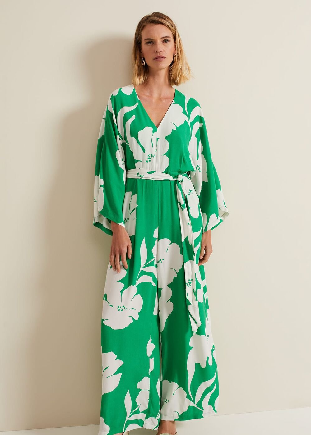 Bernice Print Jumpsuit - Multi-Coloured