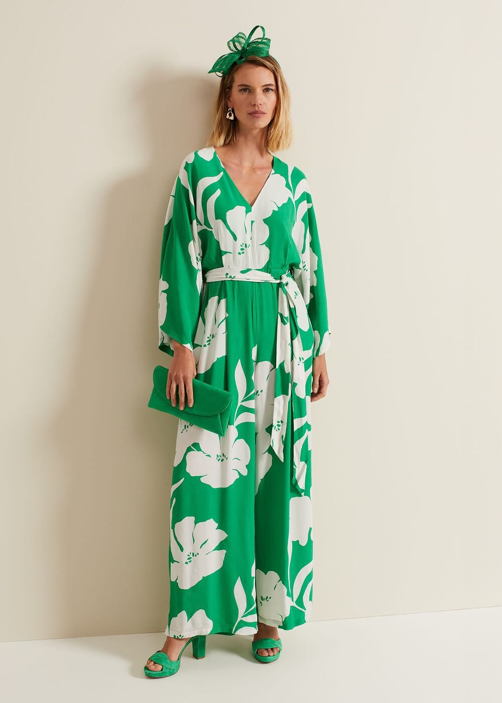 Bernice Print Jumpsuit - Multi-Coloured