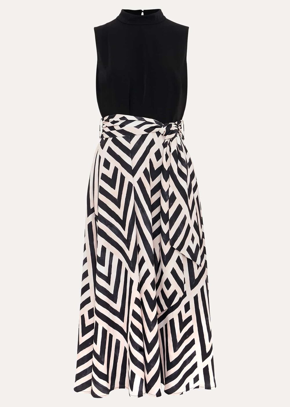 Alora Print Midi Dress - Multi-Coloured