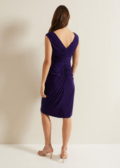 Donna Bodycon Dress - Purple