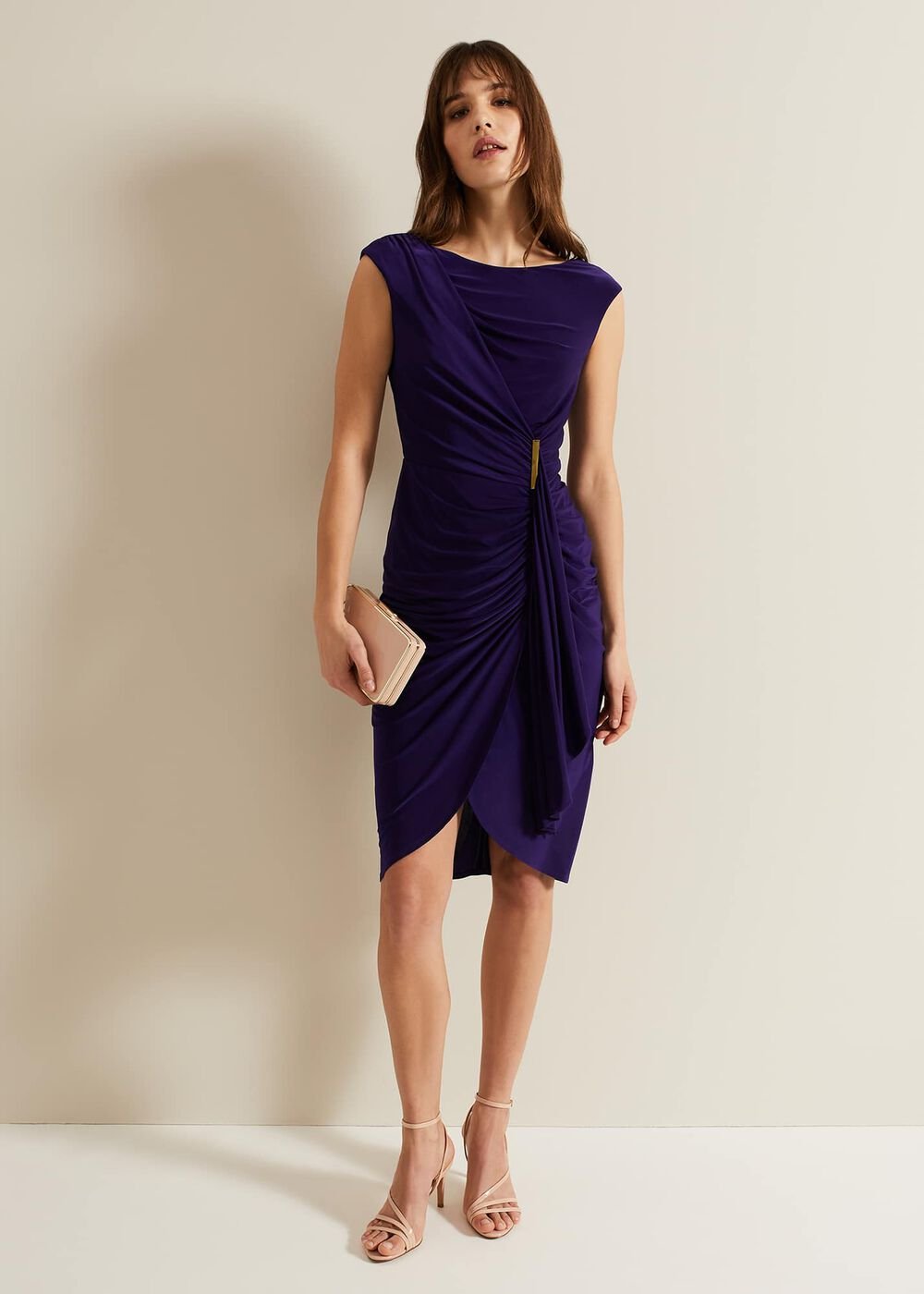 Donna Bodycon Dress - Purple
