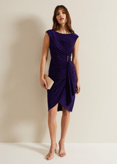 Donna Bodycon Dress - Purple