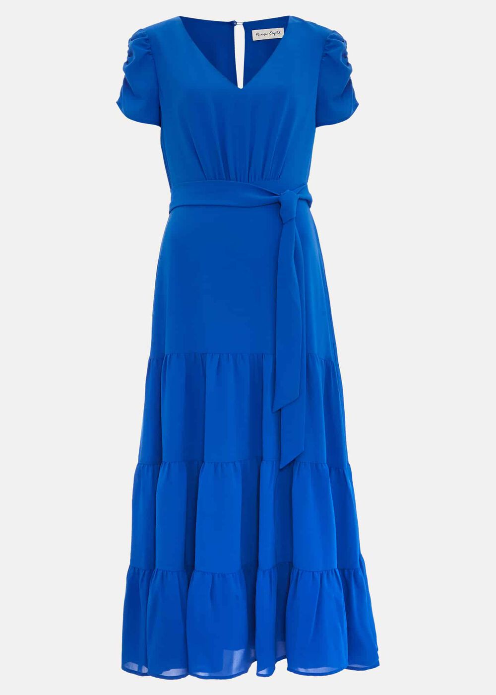 Lola Blue Tiered Dress - Blue