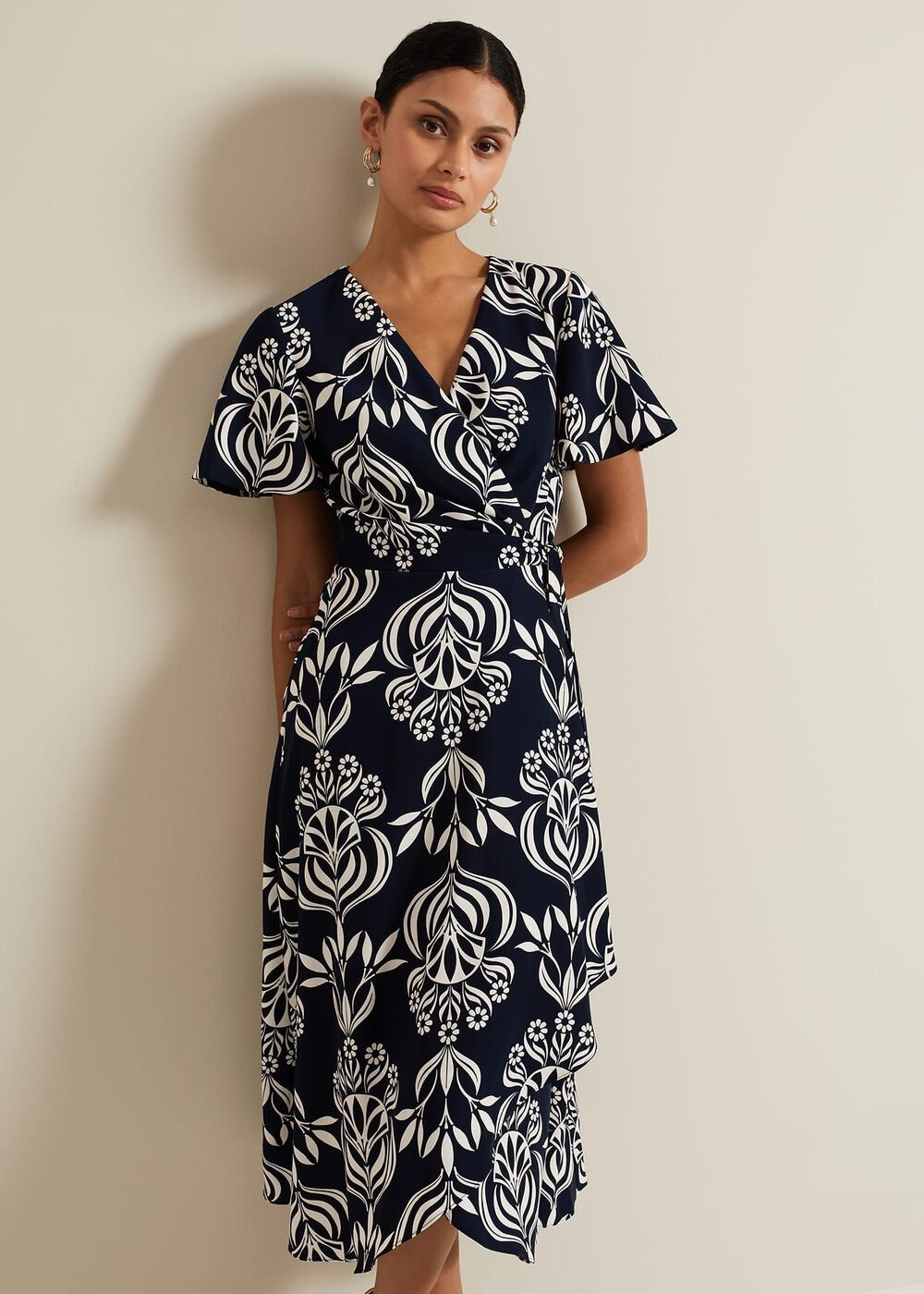 Julissa Printed Dress - Multi-Coloured