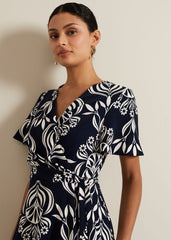Julissa Printed Dress - Multi-Coloured