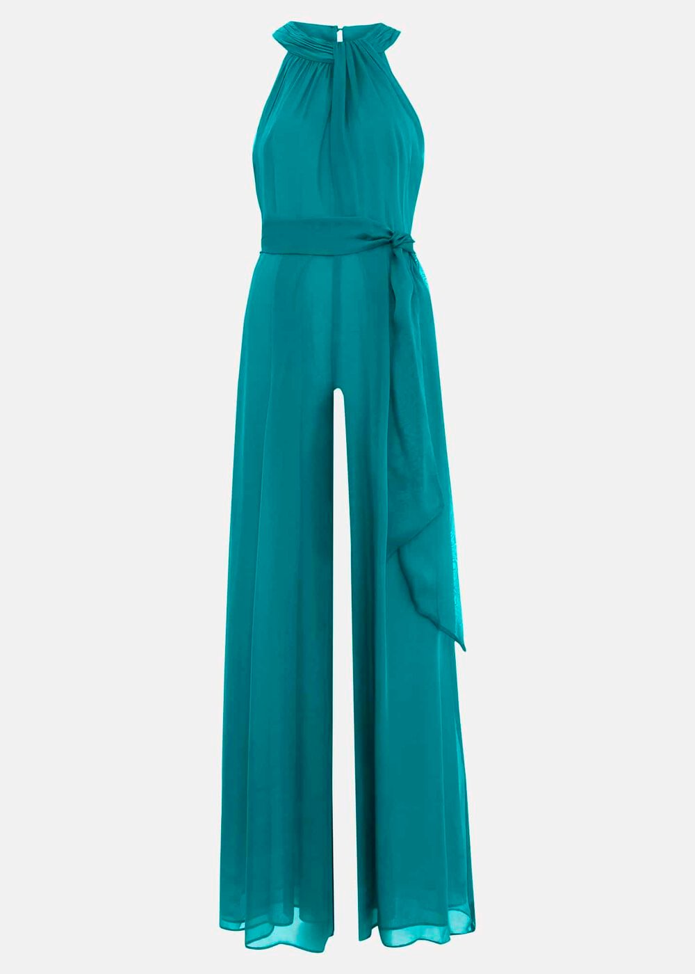 Susanna Silk Jumpsuit - Green