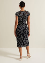Clarinda Tapework Dress - Multi-Coloured