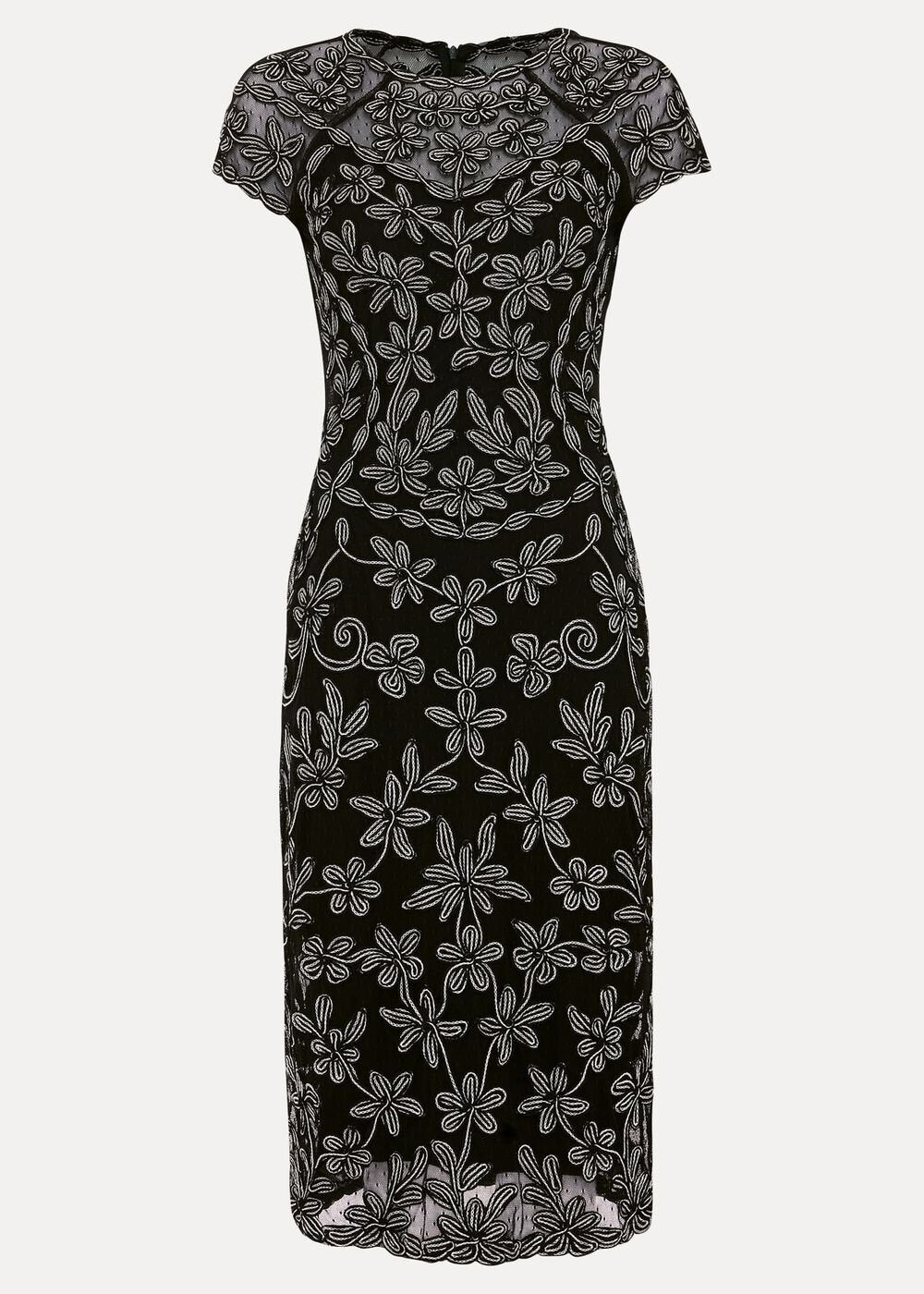 Clarinda Tapework Dress - Multi-Coloured