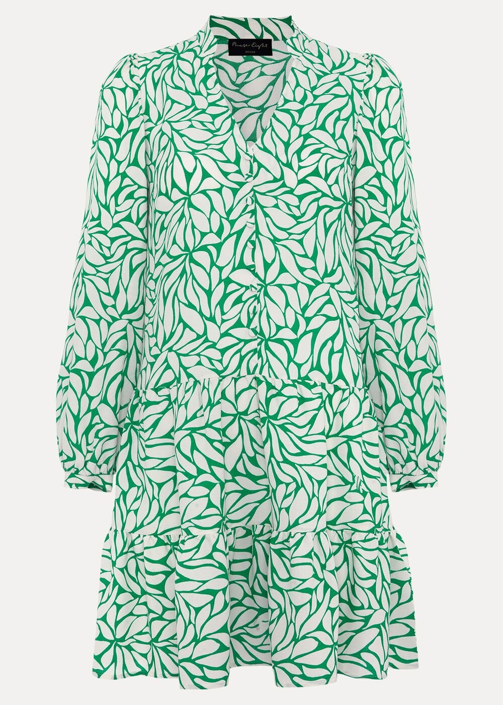 Petite Penele Swing Dress - Green