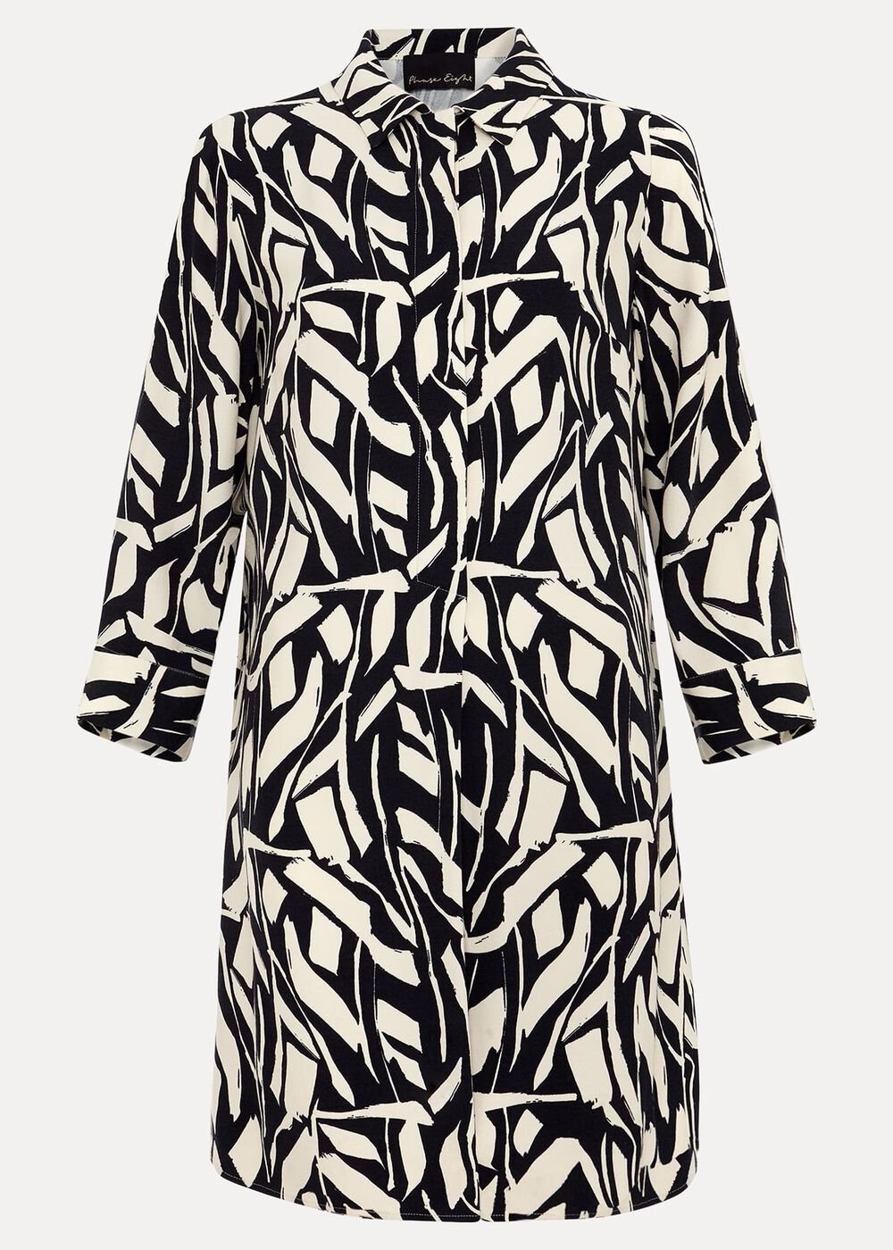 Ruby Geo Tunic Dress - Black Multi