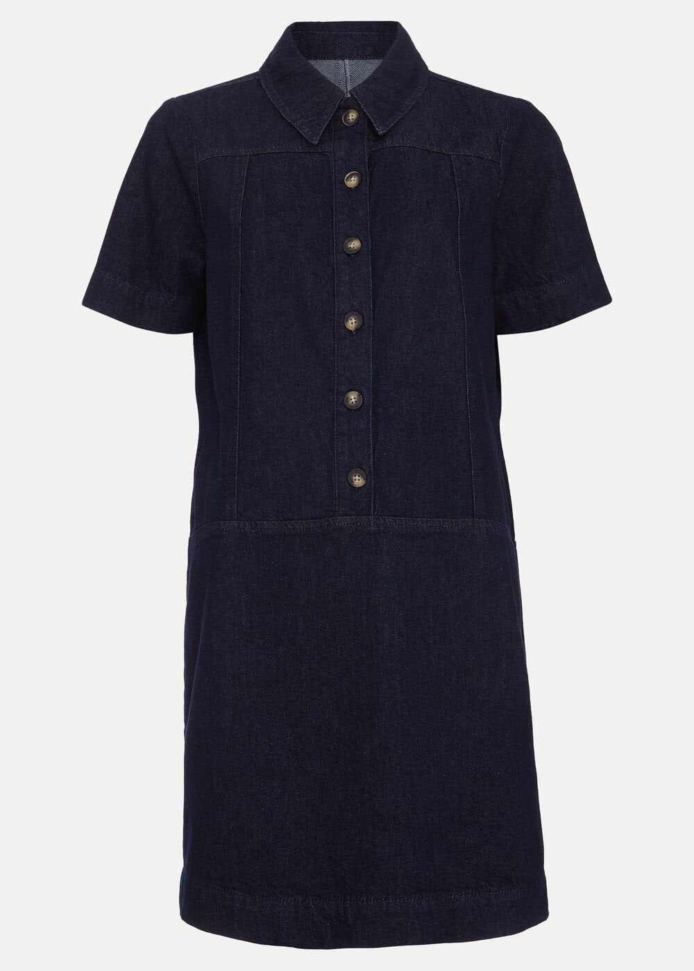 Larisa Denim Tunic Dress - Denim