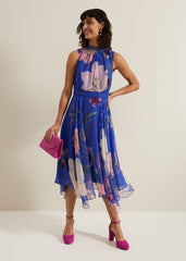 Lucinda Print Dress - Multi-Coloured