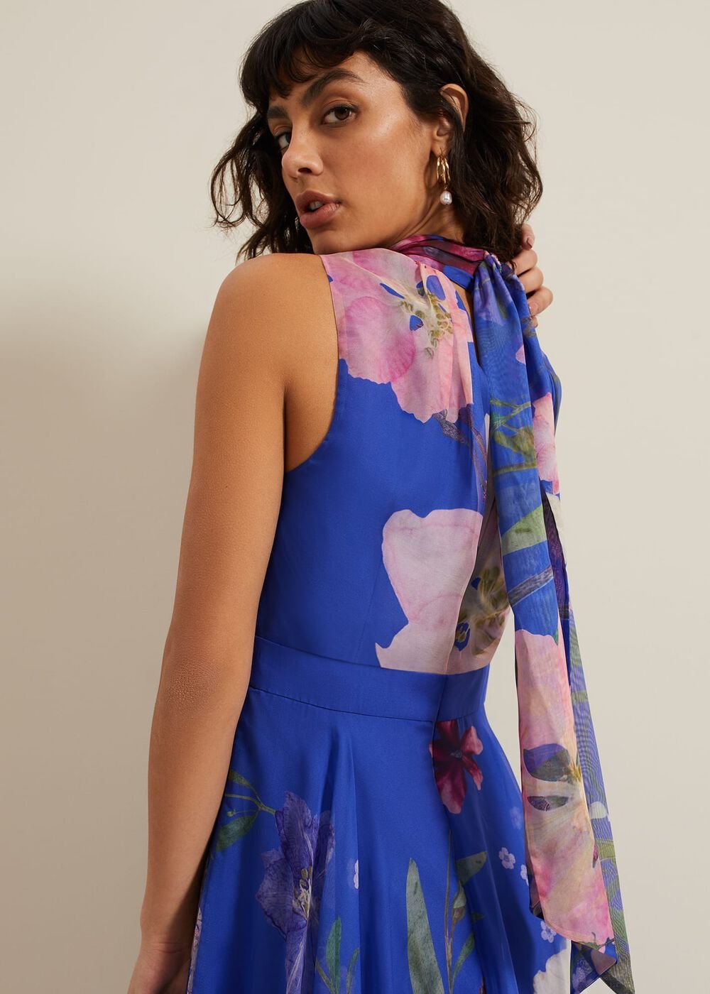 Lucinda Print Dress - Multi-Coloured
