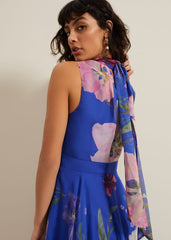 Lucinda Print Dress - Multi-Coloured