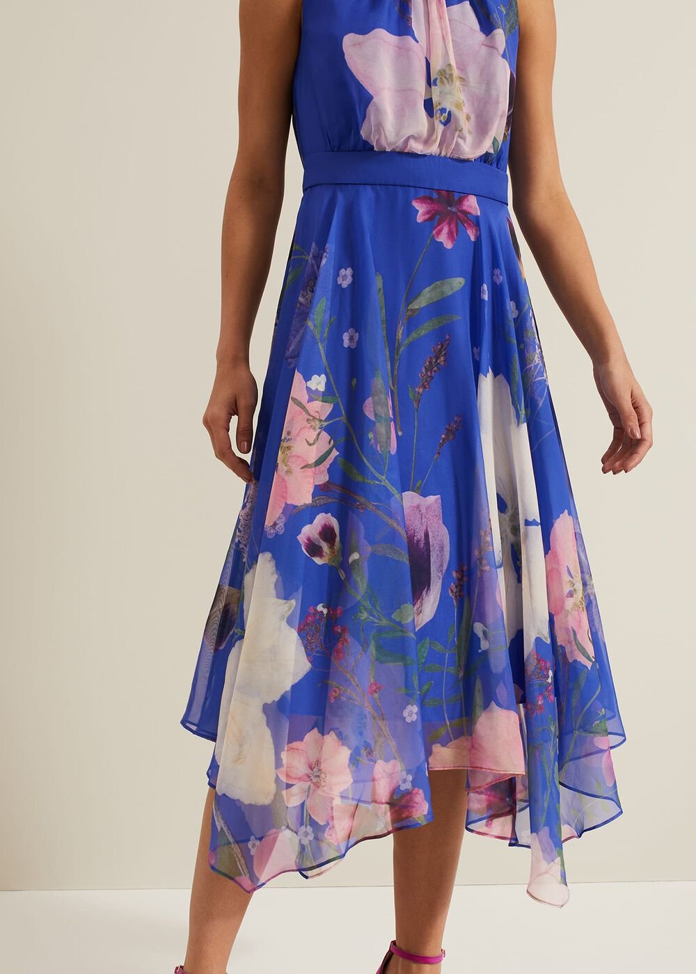 Lucinda Print Dress - Multi-Coloured