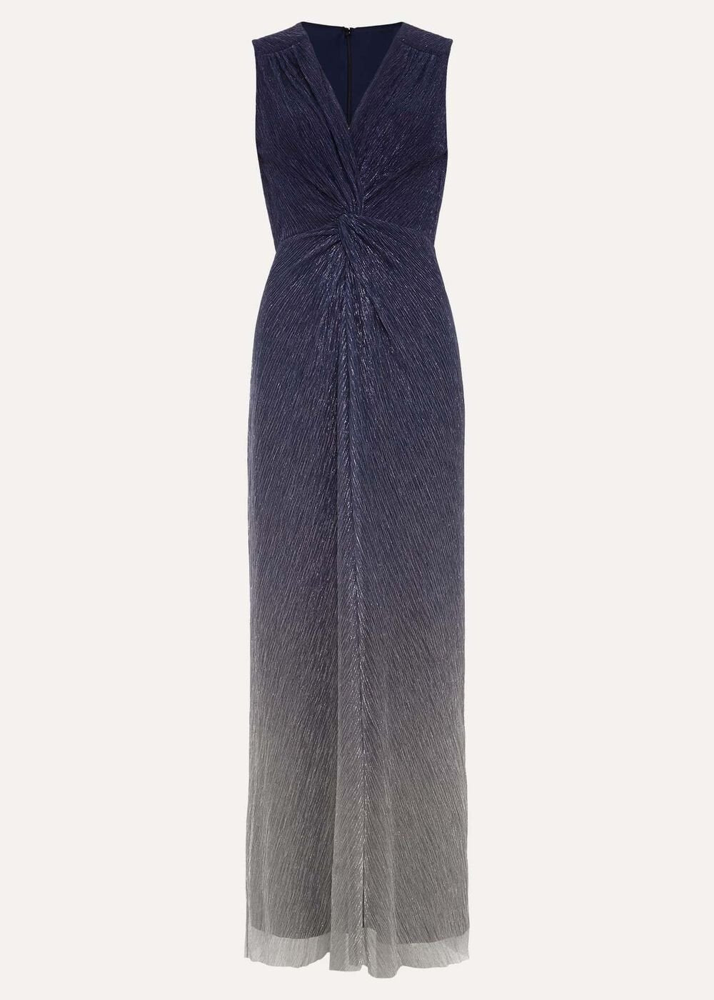 Sara Metallic Jersey Maxi Dress - Multi-Coloured