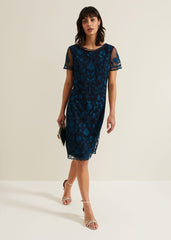 Shelby Embroidered Dress - Multi-Coloured