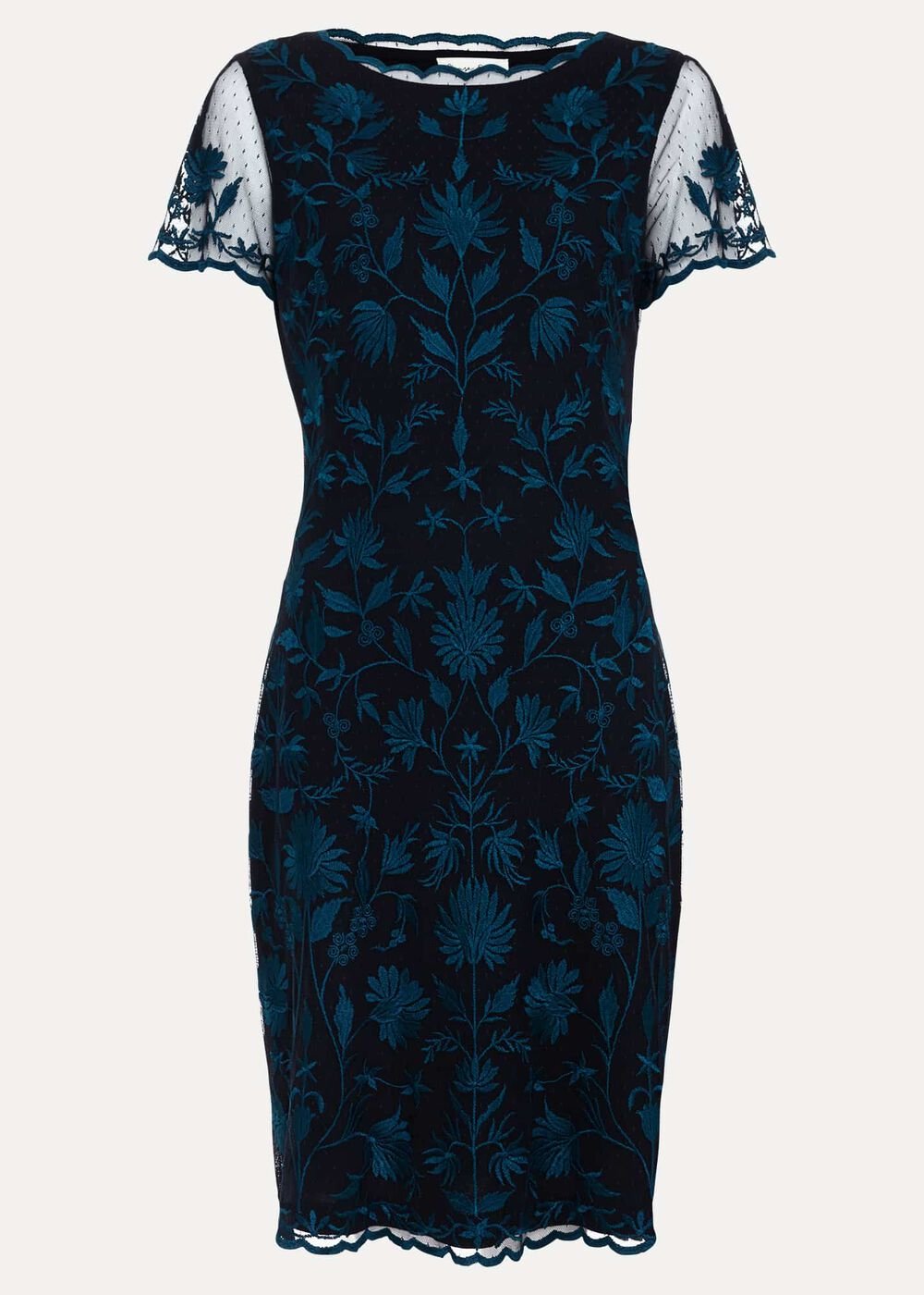 Shelby Embroidered Dress - Multi-Coloured