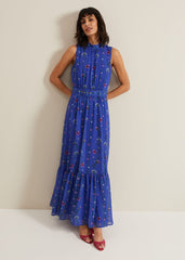 Sofia Print Maxi Dress - Multi-Coloured