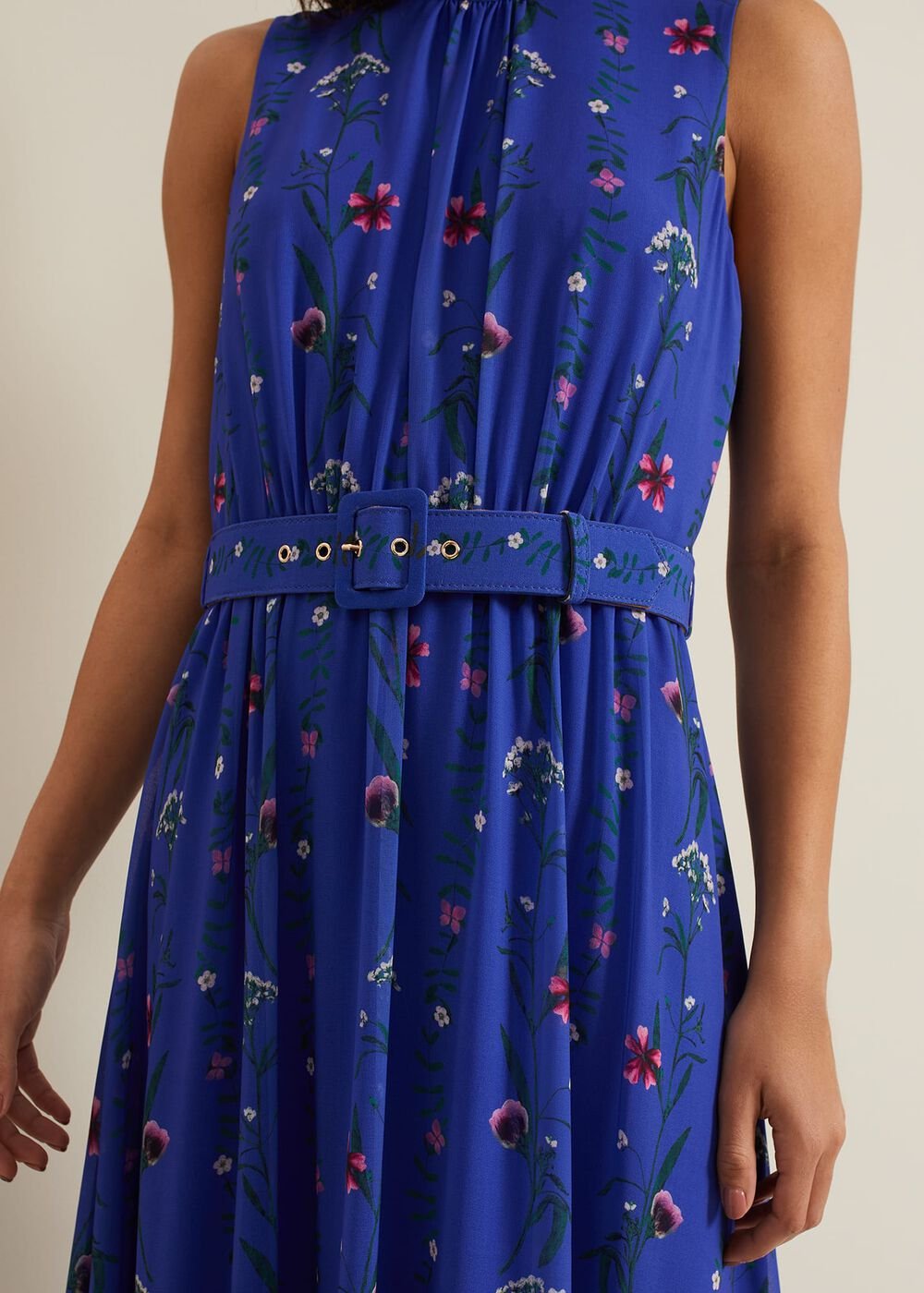 Sofia Print Maxi Dress - Multi-Coloured