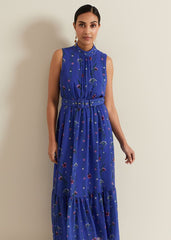 Petite Sofia Print Maxi Dress - Multi-Coloured