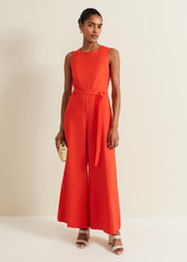 Marta Red Jumpsuit - Red