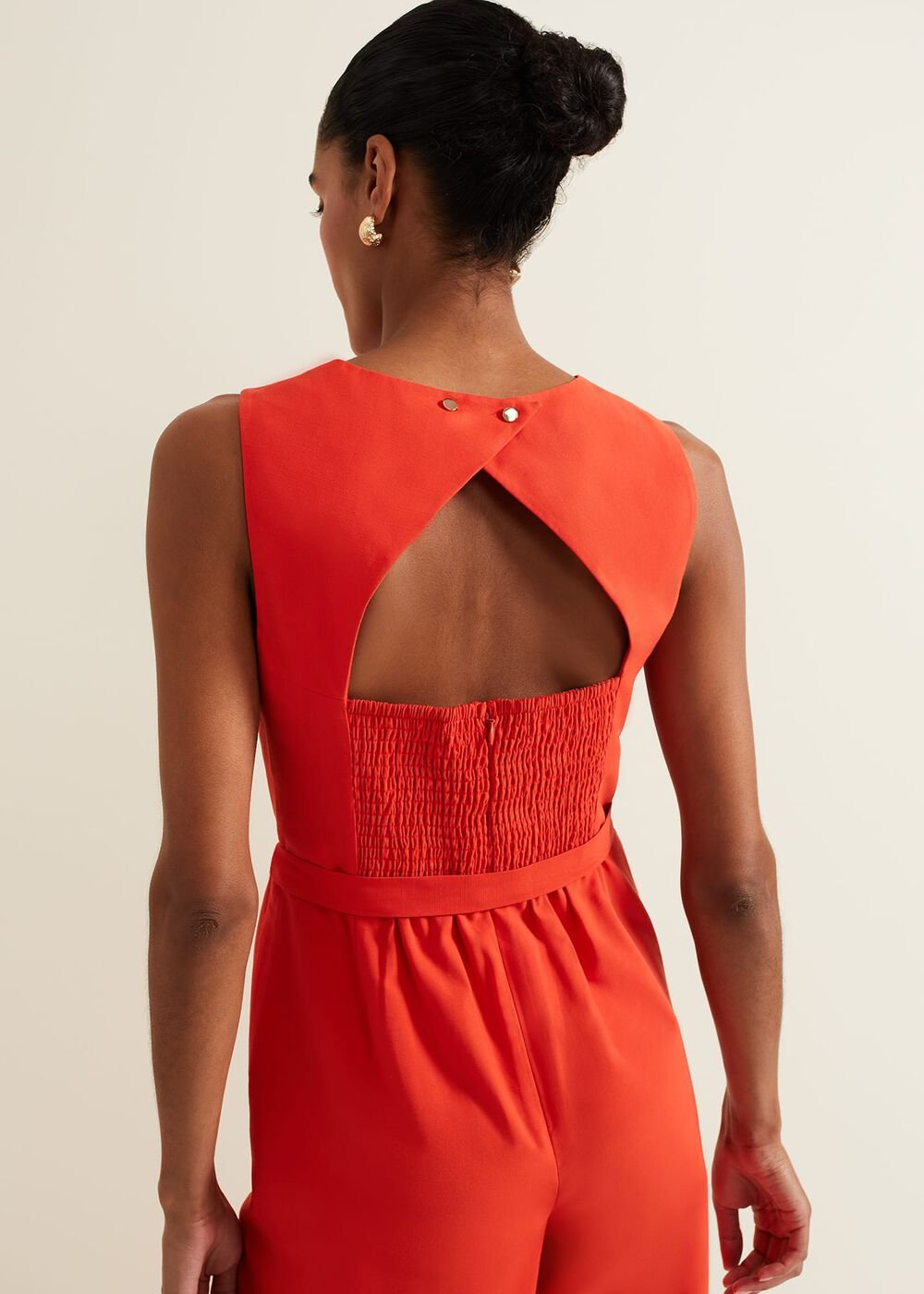 Marta Red Jumpsuit - Red