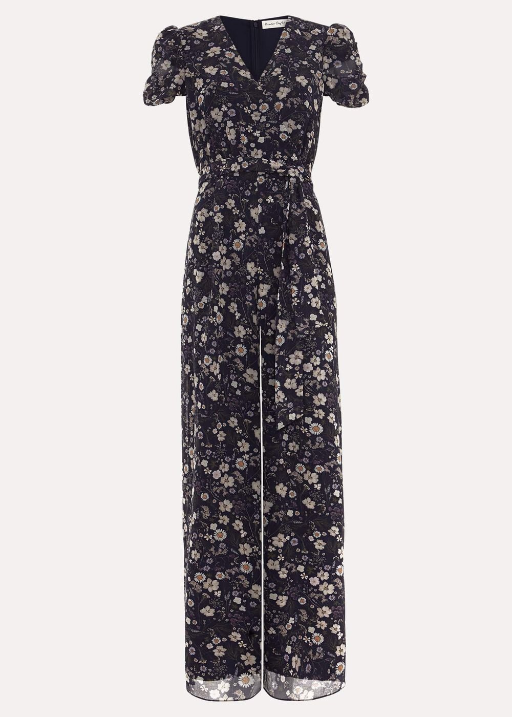 Helene Floral Print Jumpsuit - Multi-Coloured