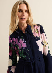 Annia Floral Print Jumpsuit - Multi-Coloured