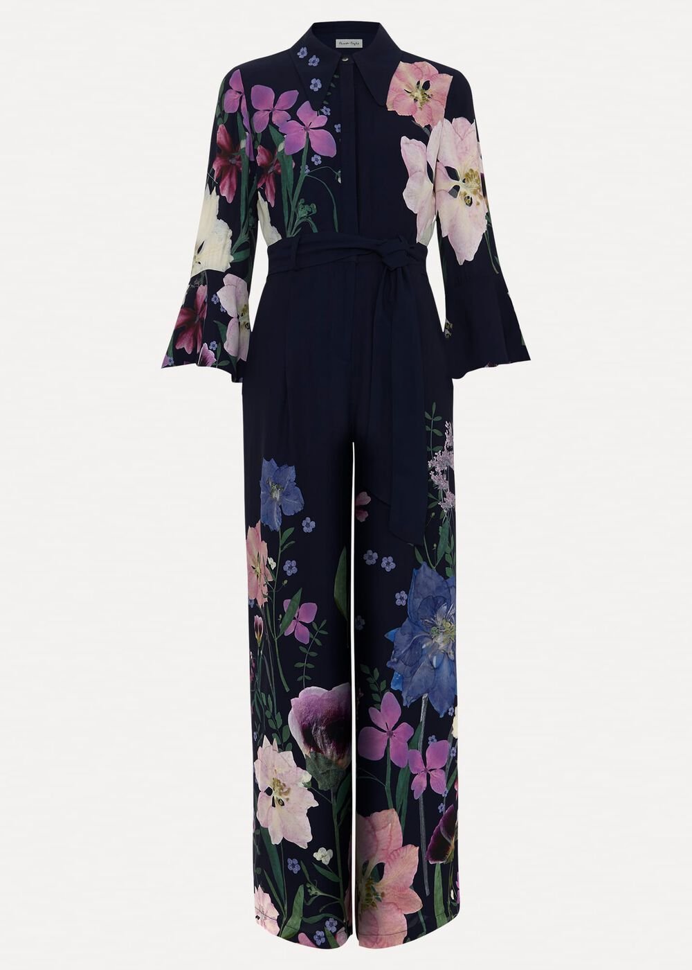 Annia Floral Print Jumpsuit - Multi-Coloured