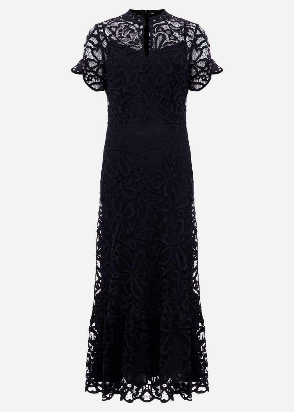 Lula Lace Dress - Navy