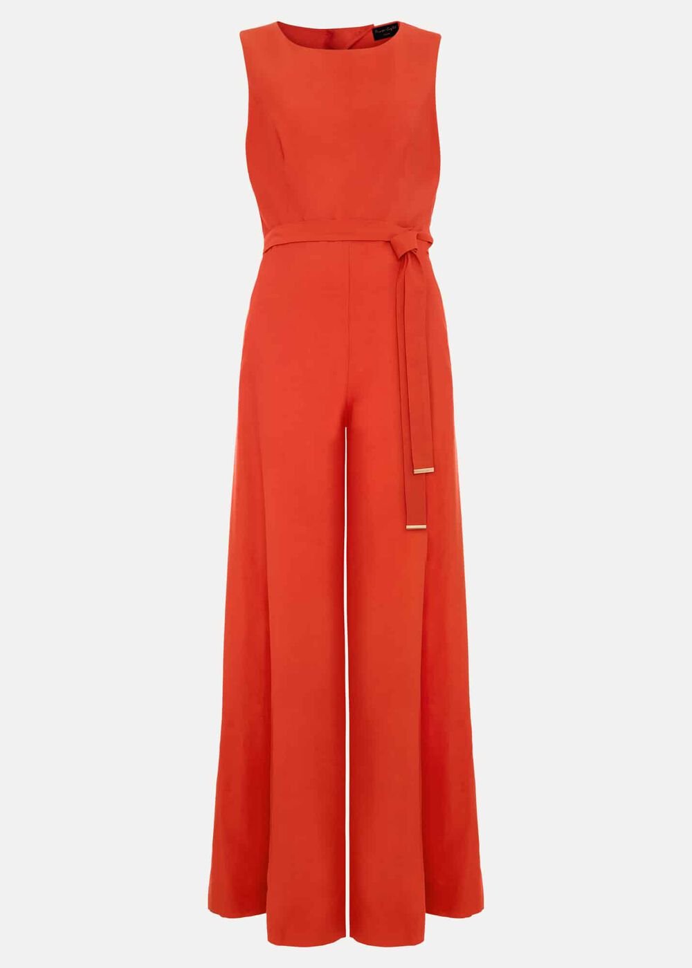 Petite Marta Red Culotte Jumpsuit - Red