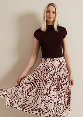 Maya Woven Hem Geo Dress - Multi-Coloured