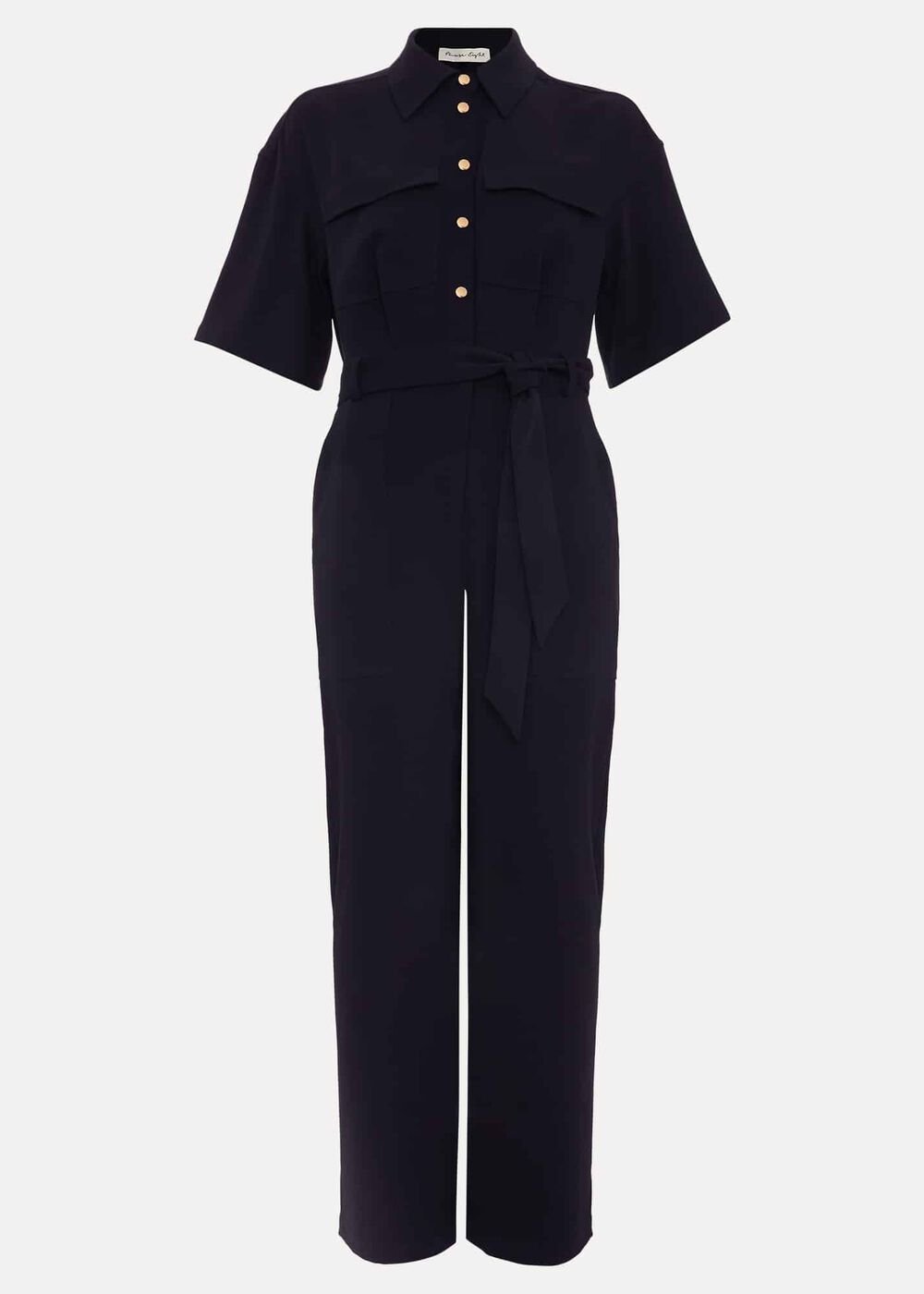 Tallulah Navy Utility Jumpsuit - Navy