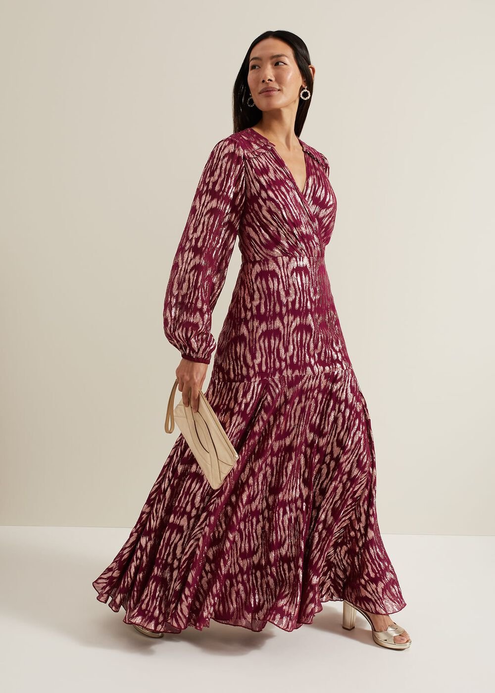 Joon Pink Shimmer Dress - Pink