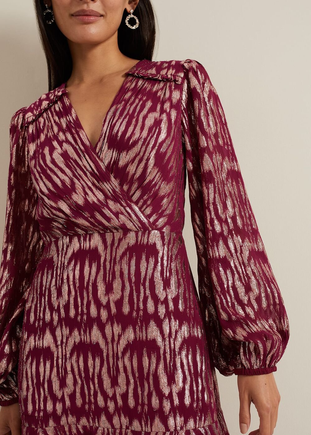 Joon Pink Shimmer Dress - Pink