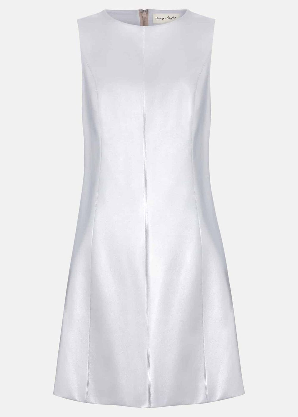Ellora Silver Mini Dress - Silver