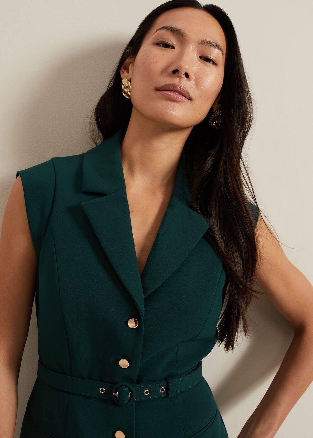 Renae Green Jumpsuit - Green