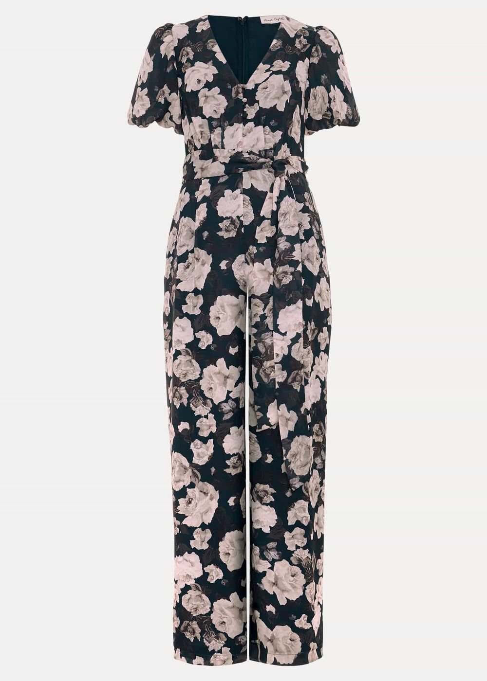 Myron Floral Wide Leg Jumpsuit - Multi-Coloured