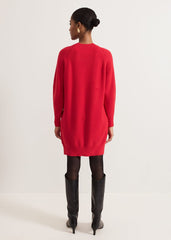 Eliana Jumper Dress - Red
