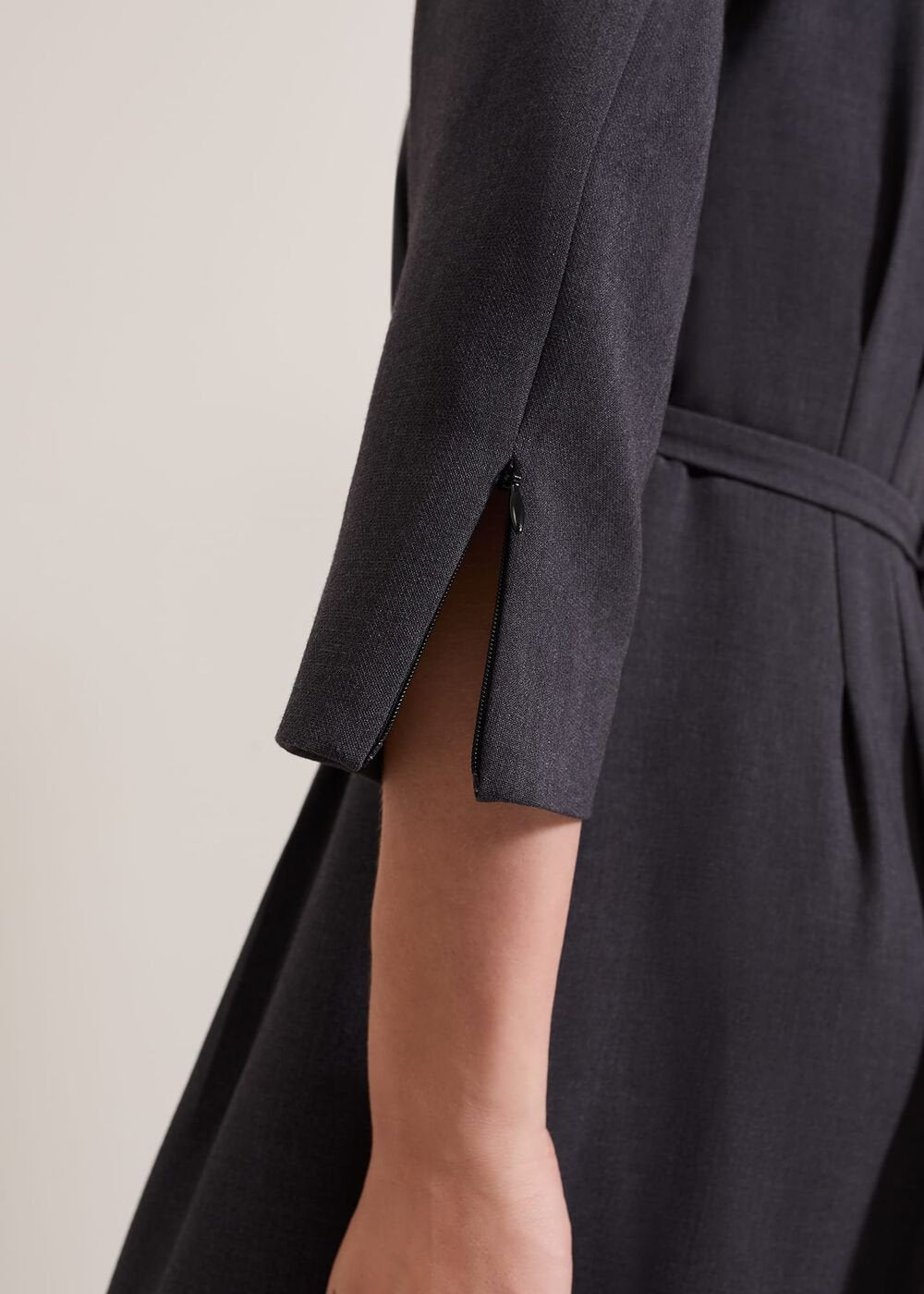 Pamela Grey Tailored Jumpsuit - Grey